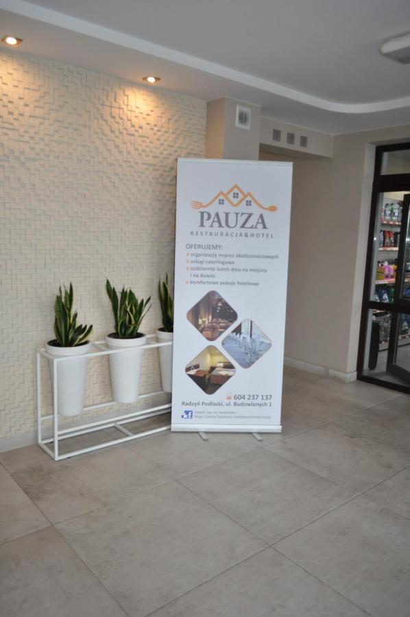 Hotel Pauza Радзынь-Подляский Экстерьер фото
